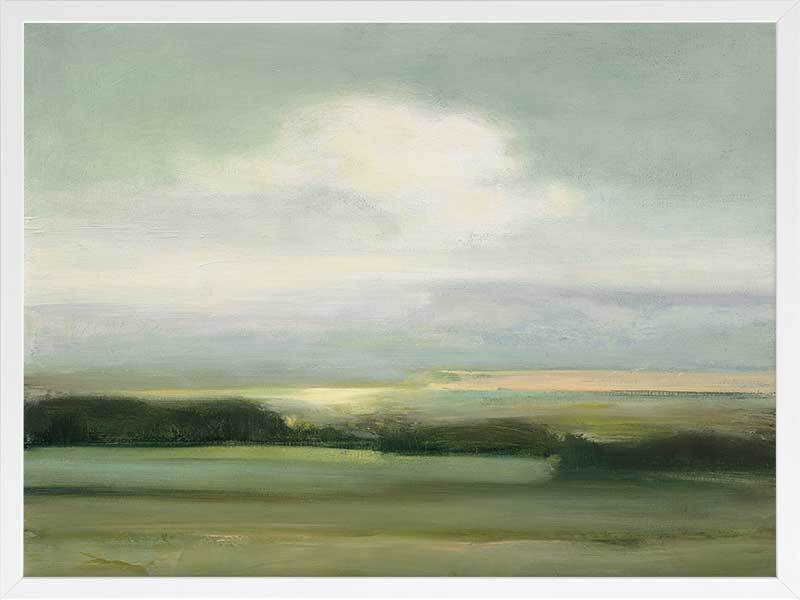 Over the Plainlands Framed Art Print