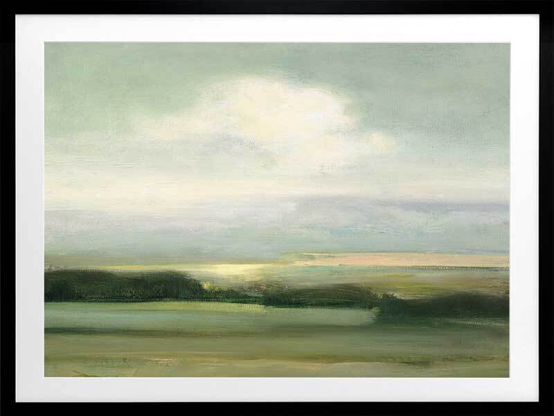 Over the Plainlands Framed Art Print