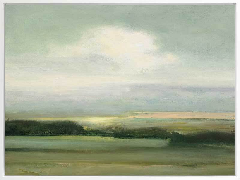 Over the Plainlands Canvas Art Print