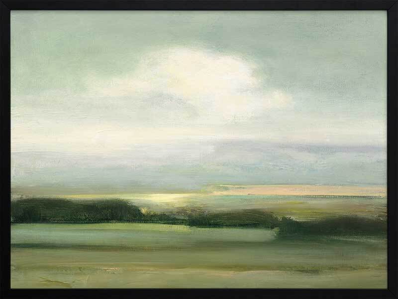 Over the Plainlands Framed Art Print