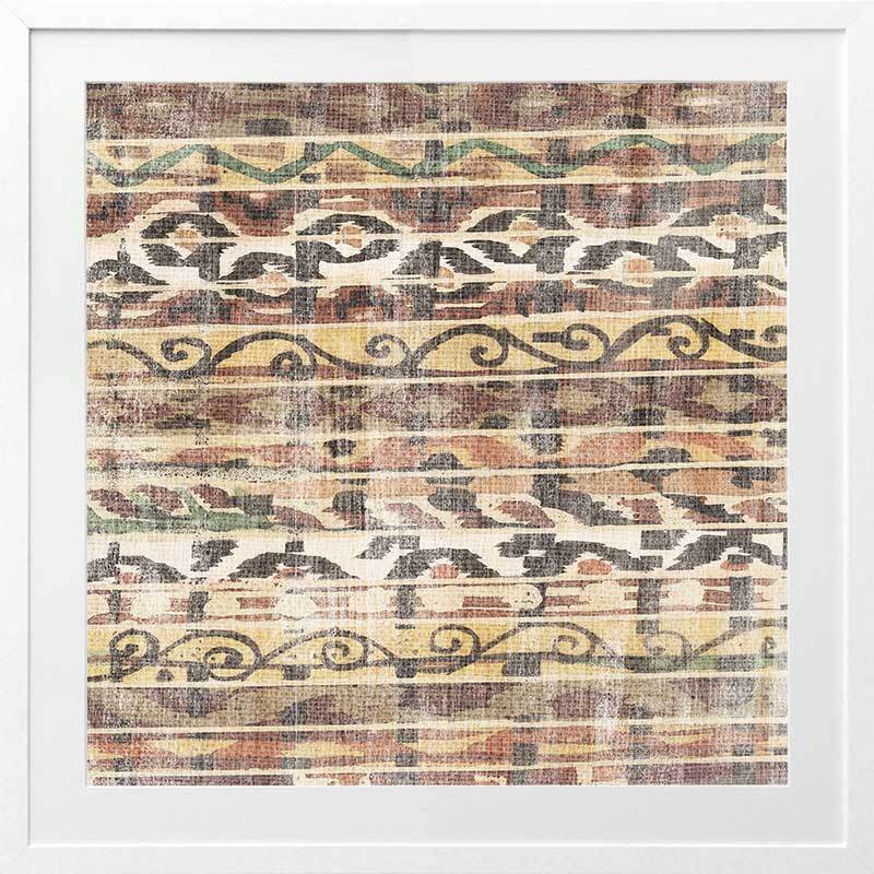 Moroccan Tapestry II Framed Art Print