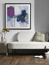 Mismatched III Framed Art Print | Lifestyle