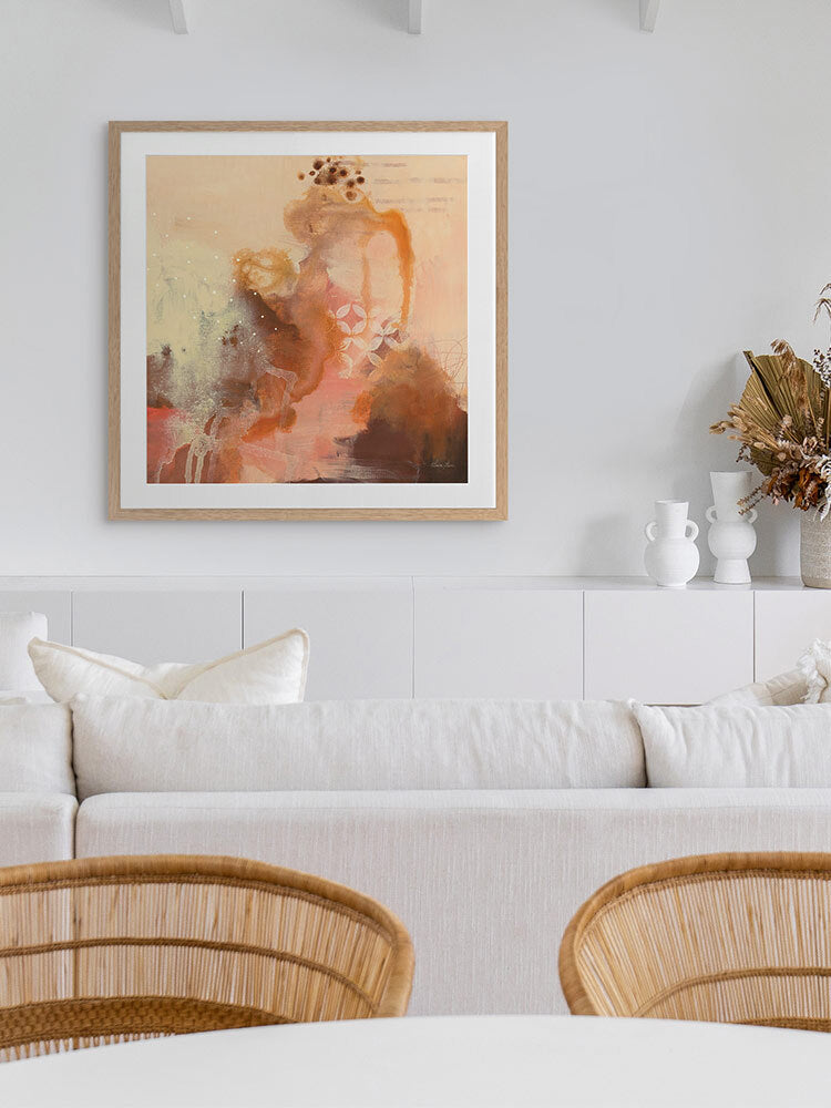 Crossfire Framed Art Print | Lifestyle