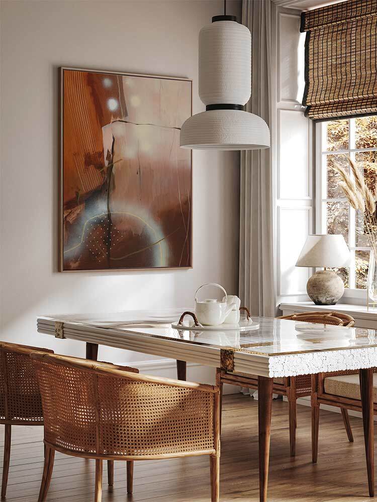 Walking in the Woods Canvas Art Print | Lifestyle