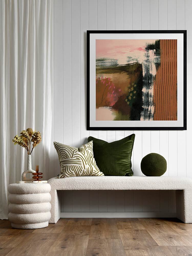 Embankment Framed Art Print