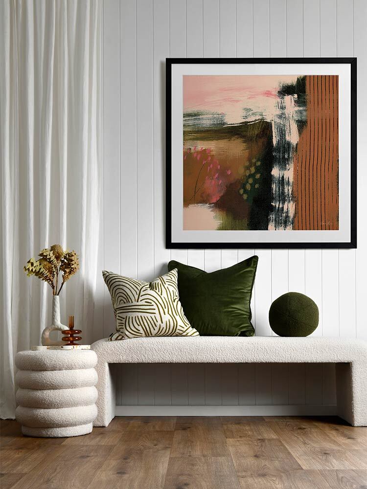 Embankment Framed Art Print | Lifestyle