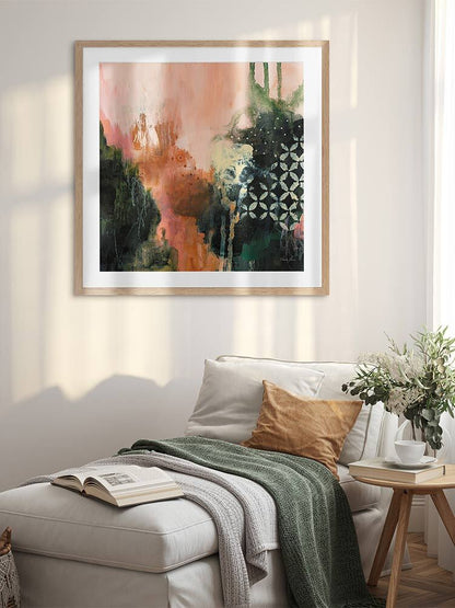 Concealed I Framed Art Print