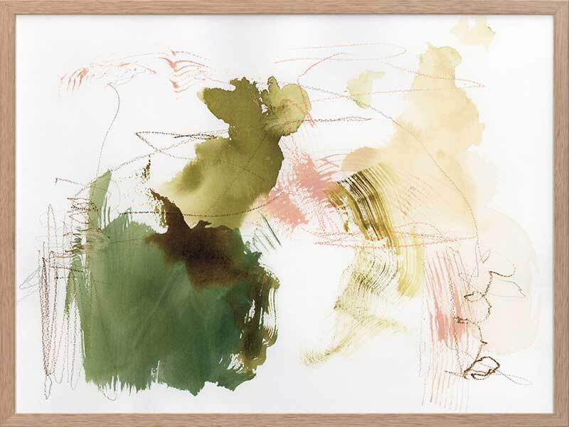 Spring Palette I Framed Art Print