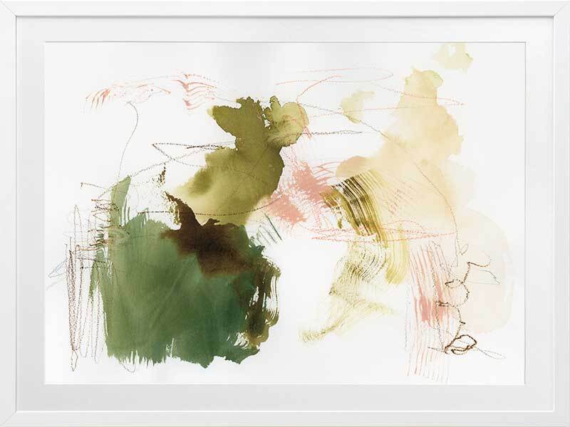 Spring Palette I Framed Art Print