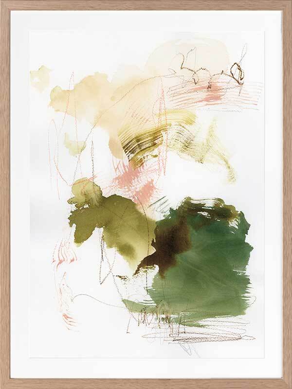 Spring Palette I Framed Art Print