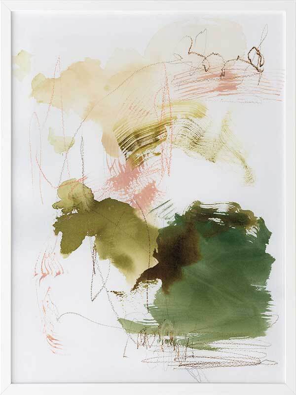 Spring Palette I Framed Art Print