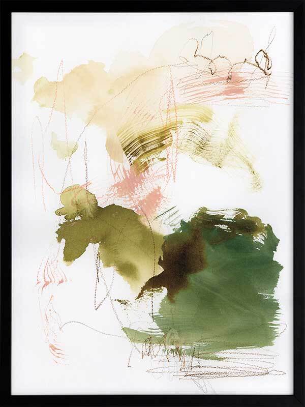 Spring Palette I Framed Art Print