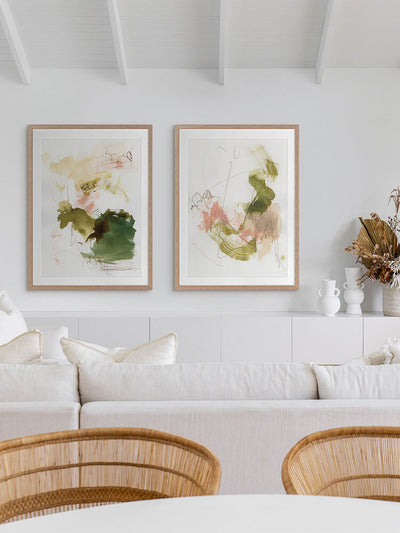 Spring Palette I Framed Art Print | Lifestyle