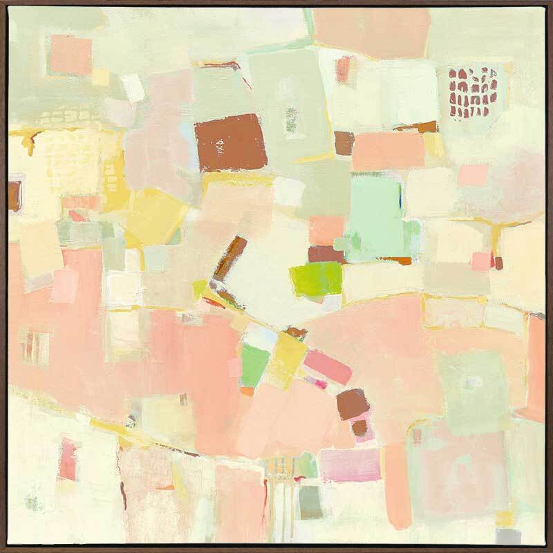 Jewelled Canvas Art Print