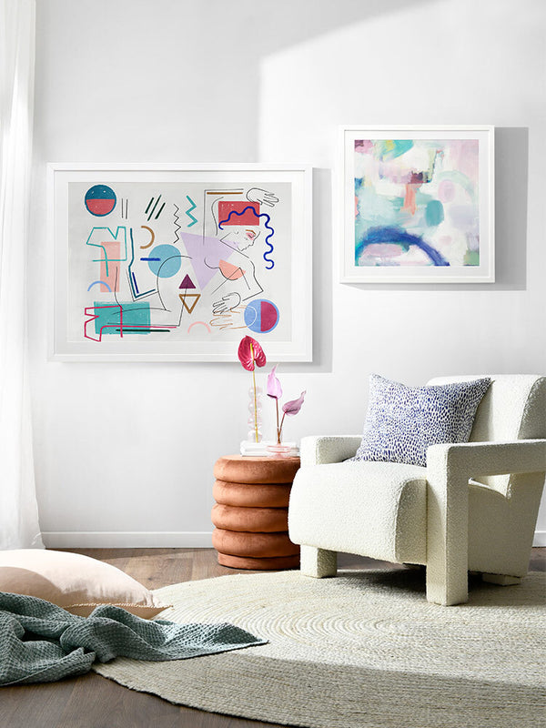 Through the Looking Glass Framed Art Print | Lifestyle