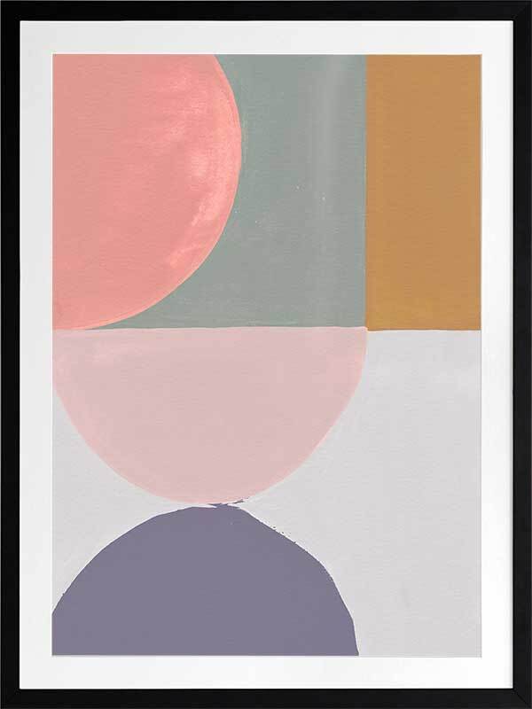 Concrete Walls Framed Art Print