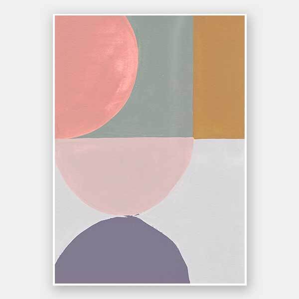 Concrete Walls Unframed Art Print