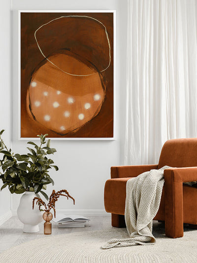 Glowing Canvas Art Print | Lifestyle