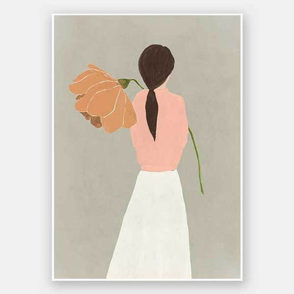 Lilian in June Unframed Art Print