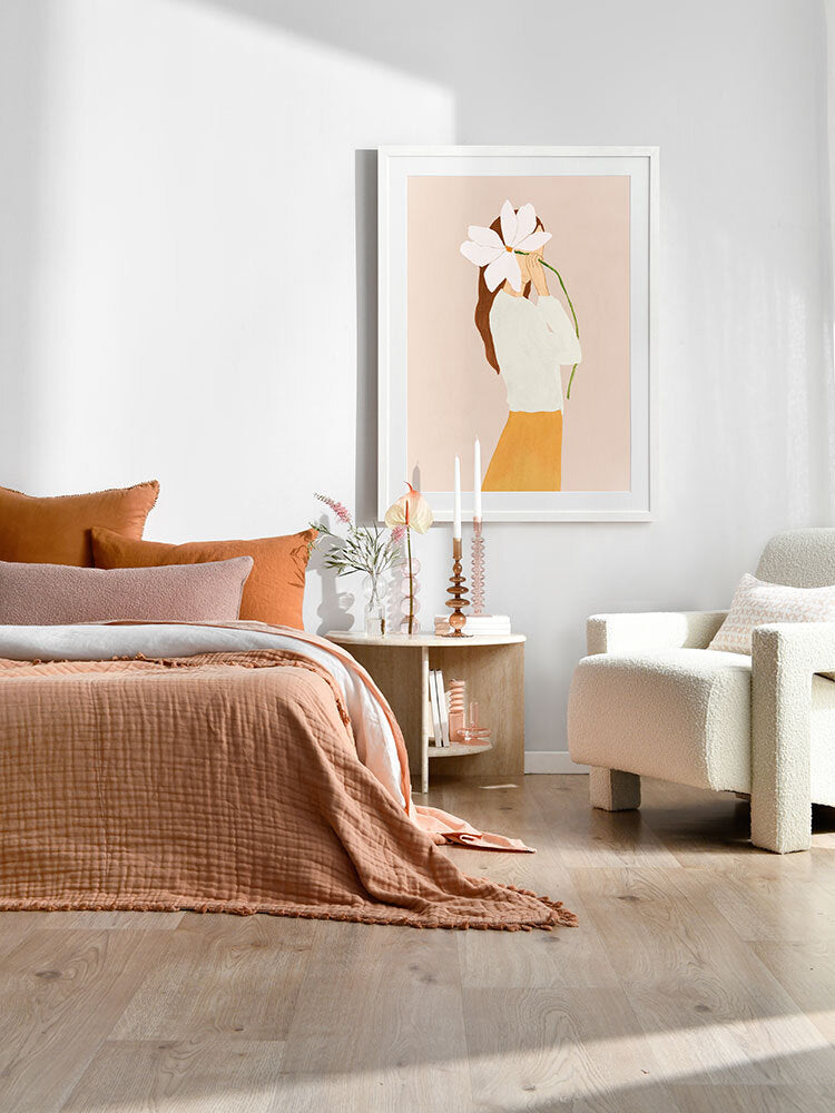 Lilian Peeps Framed Art Print | Lifestyle