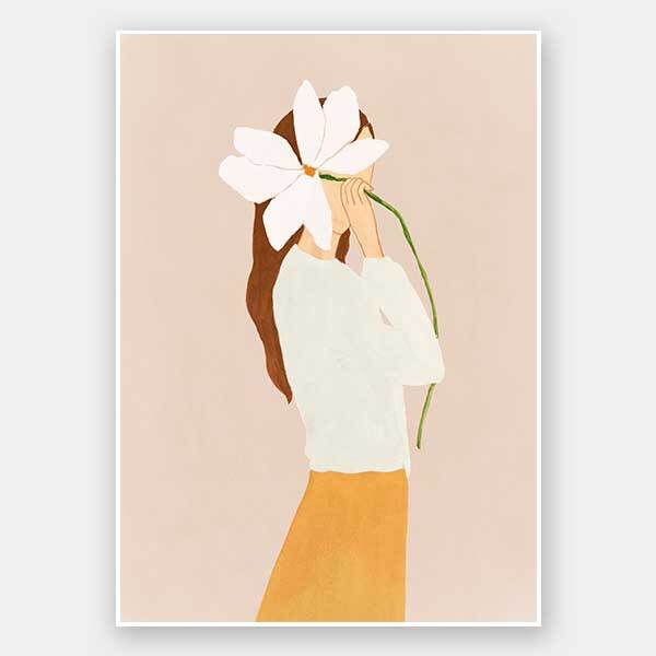 Lilian Peeps Unframed Art Print