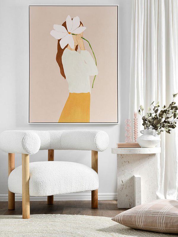 Lilian Peeps Canvas Art Print | Lifestyle
