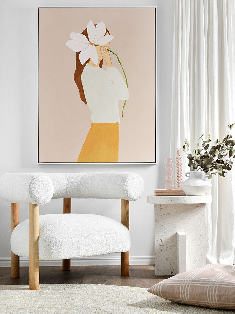 Lilian Peeps Canvas Art Print | Lifestyle