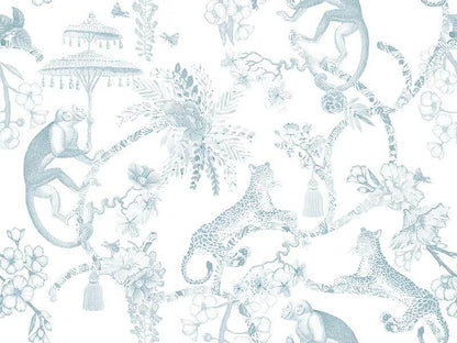 British Colonial Wallpaper