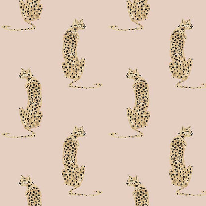 Leopard of Leisure Wallpaper