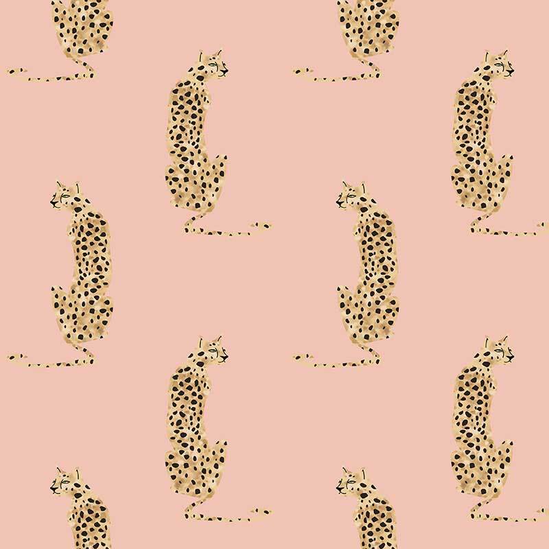 Leopard of Leisure Wallpaper