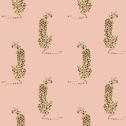 Leopard of Leisure Wallpaper