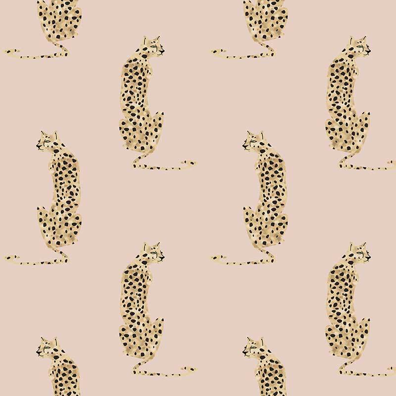 Leopard of Leisure Wallpaper