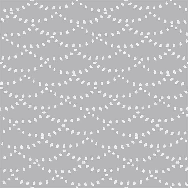 Dotted Scallops Wallpaper