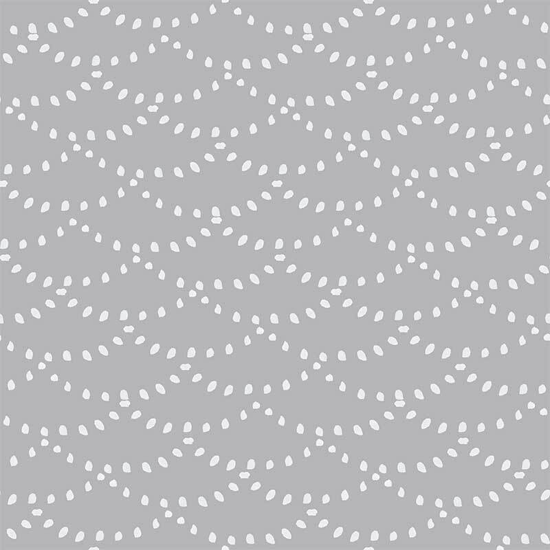 Dotted Scallops Wallpaper