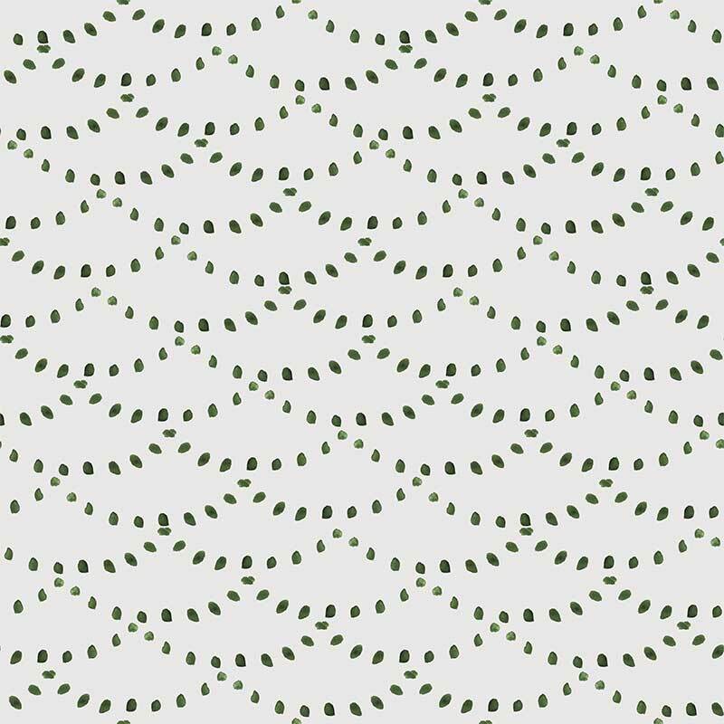 Dotted Scallops Wallpaper