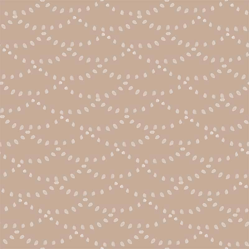 Dotted Scallops Wallpaper