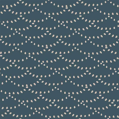 Dotted Scallops Wallpaper