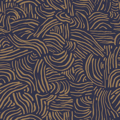 Enchanted Woodlands Indigo Dune Wallpaper