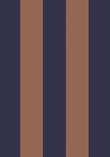 Wanderer Stripes Blue Ember Wallpaper