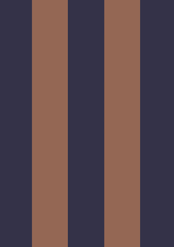 Wanderer Stripes Blue Ember Wallpaper