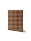 Harvest Check Burnt Honey Wallpaper