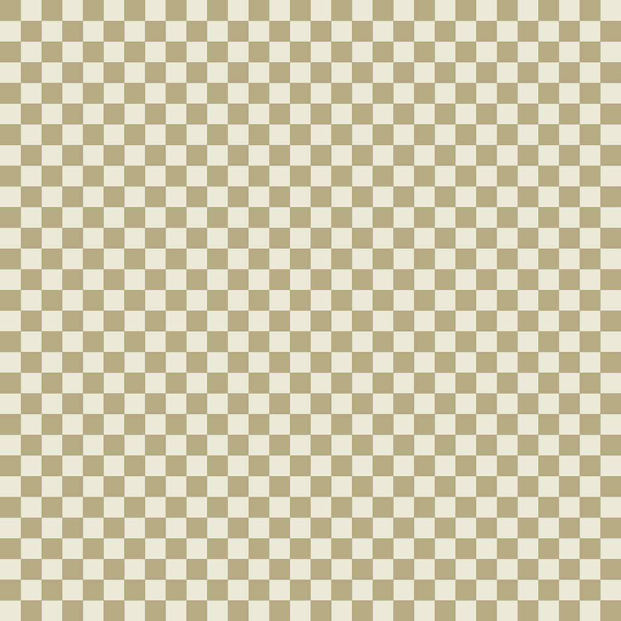 Harvest Check Burnt Honey Wallpaper