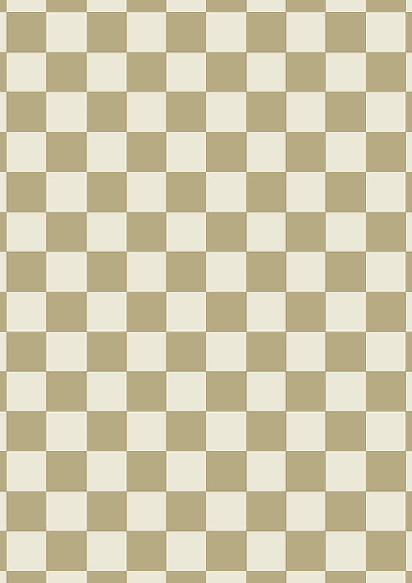 Harvest Check Burnt Honey Wallpaper