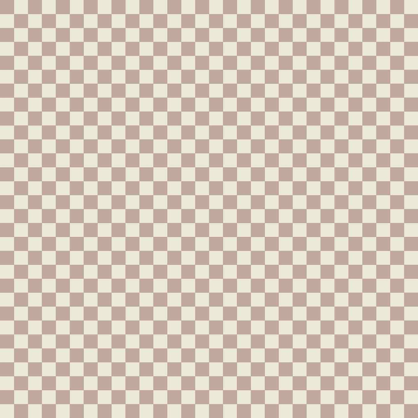 Harvest Check Burnt Honey Wallpaper