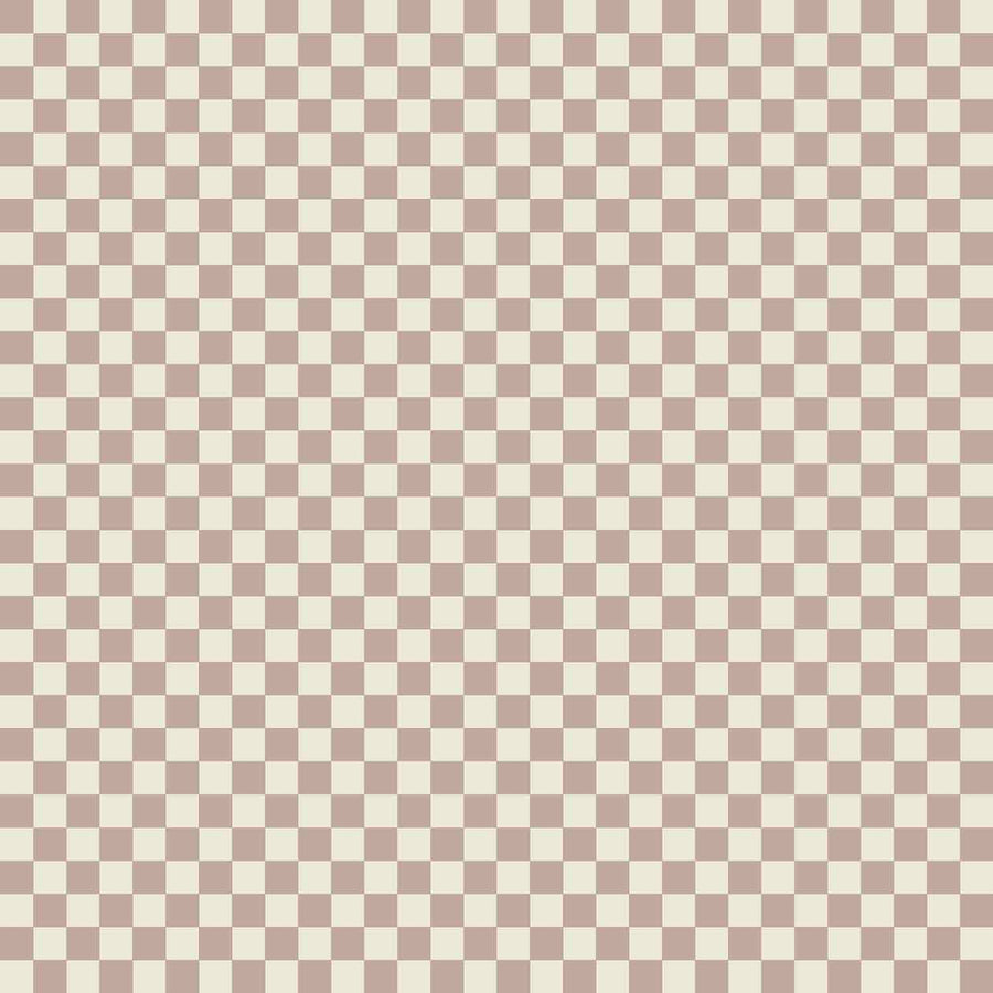 Harvest Check Burnt Honey Wallpaper