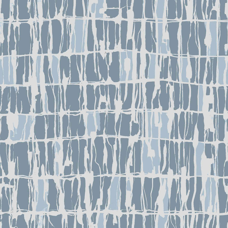 Desert Threads Nordic Blue Wallpaper