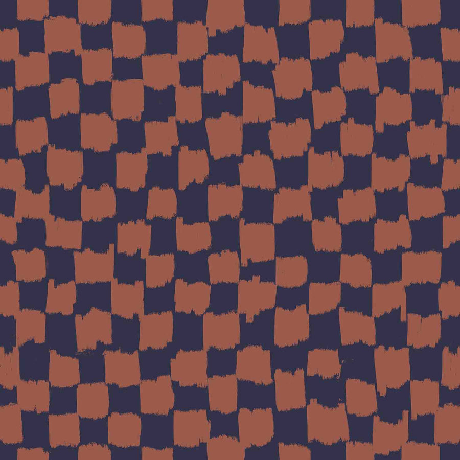 Checkerboard Sky Blue Wallpaper