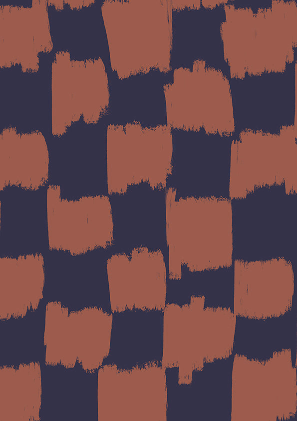 Checkerboard Sky Blue Wallpaper