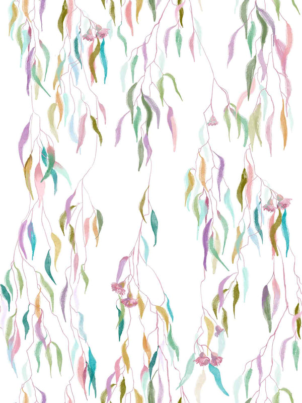 Gumtree Falls Rainbow Sprinkles Wallpaper