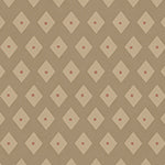 Material: Paste the Wall | Smooth Matte Finish - Sample: Not required, thank you - Wall Height: 2.4 metres | 7.8 feet - Wall Width: 2.4 metres | 7.8 feet - Wallpaper Colour: Picnic Pattern Light Brown